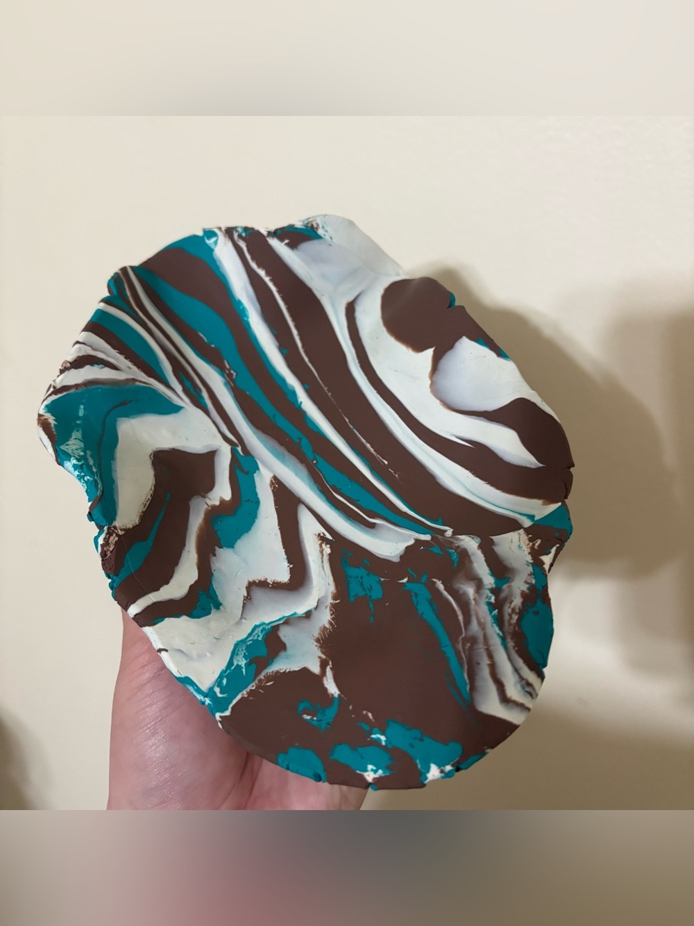 Handmade Polymer Clay Trinket Dish - Picture 5 of 5